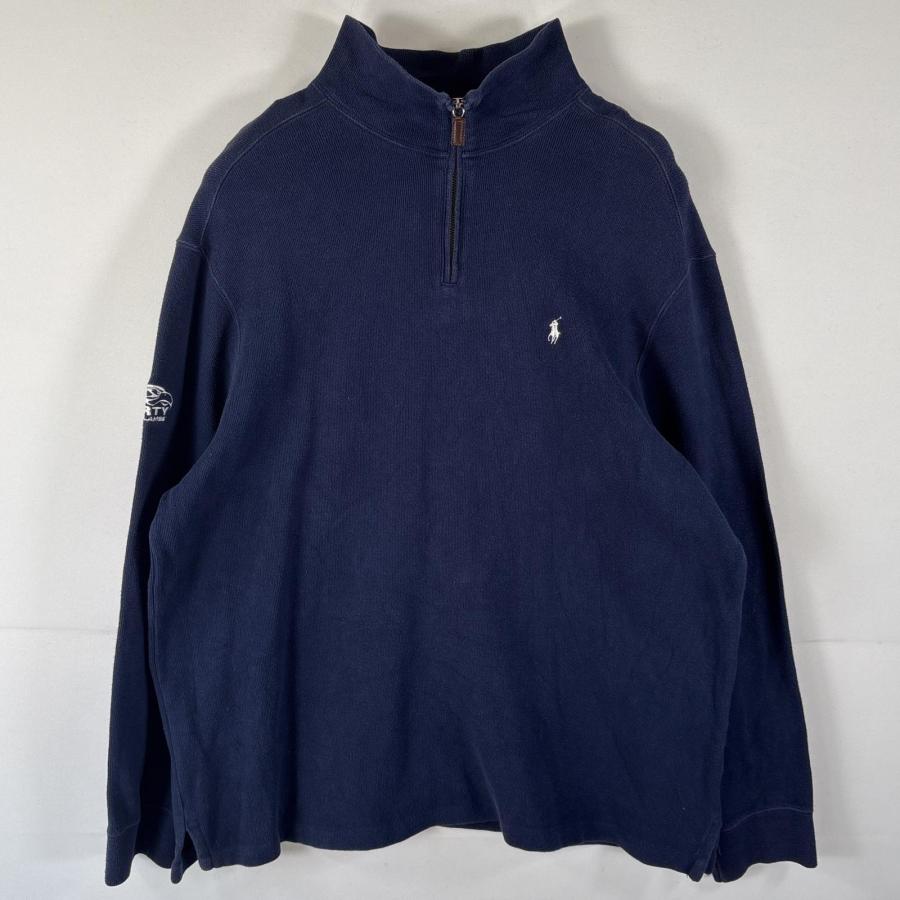 古着 ポロバイラルフローレン Polo by Ralph Lauren ニット ハーフ 
