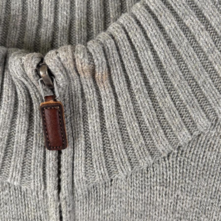 【未使用】ポロバイラルフローレンウール100%ハーフジップセーターMサイズ 古着 ポロバイラルフローレン Polo by Ralph Lauren コットンニット