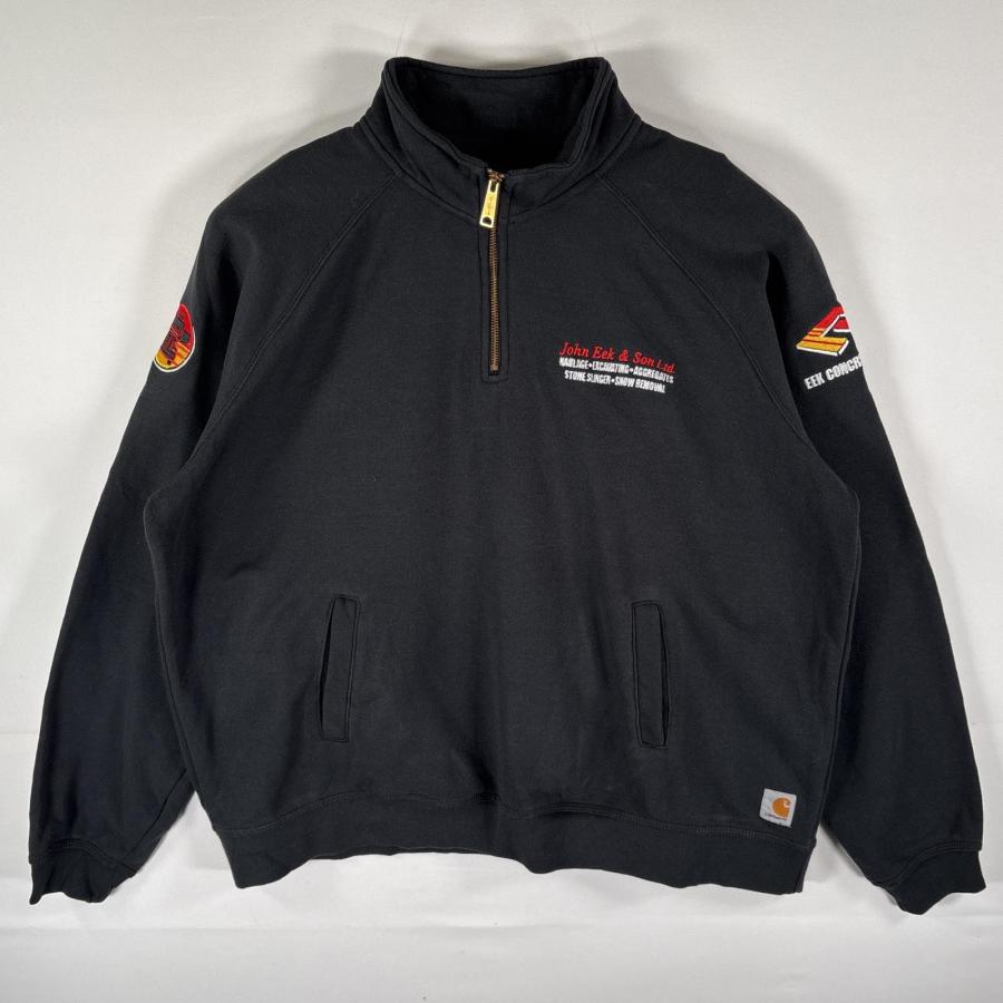 Carhartt（カーハート） 古着 スウェット ハーフジップ トレーナー