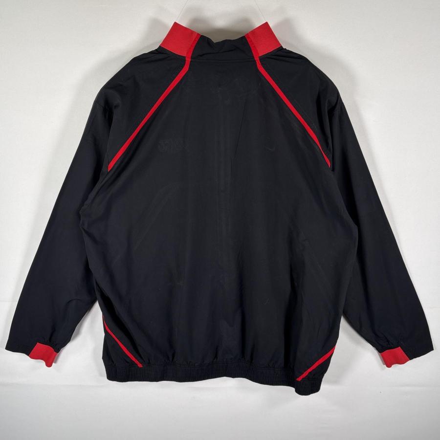 【美品】NIKE ナイキ 刺繍ロゴ ラグラン ナイロンジャケット  XL NIKE（ナイキ） 古着 ナイロンジャケット フルジップ TEAMタグ ワン