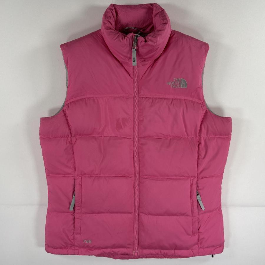 THE NORTH FACE（ザ ノースフェイス） 古着 ダウンベスト ワンポイント