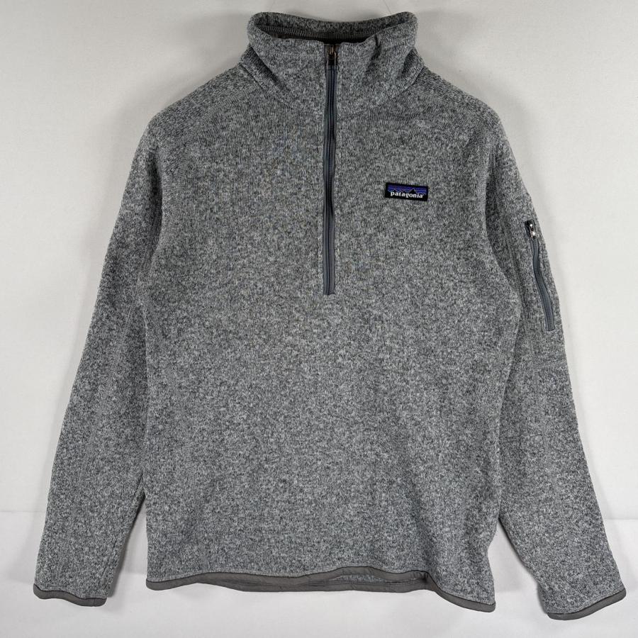 パタゴニア　ベターセーター　ハーフジップ　刺繍ロゴ　古着　M patagonia 古着 パタゴニア ベターセーター ハーフジップ トレーナー