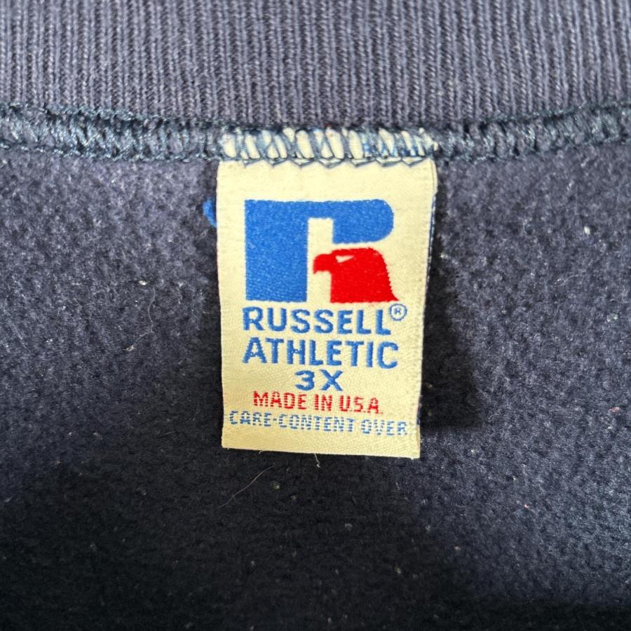 古着 90's/90年代 ラッセル Russell USA製 スウェット トレーナー 無地