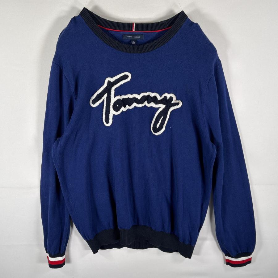 古着 トミーヒルフィガー TOMMY HILFIGER セーター コットンニット
