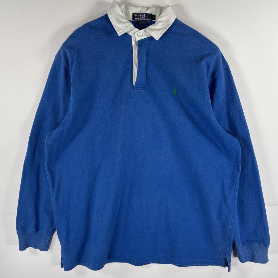 古着 ポロバイラルフローレン Polo by Ralph Lauren 長袖 ラガーシャツ