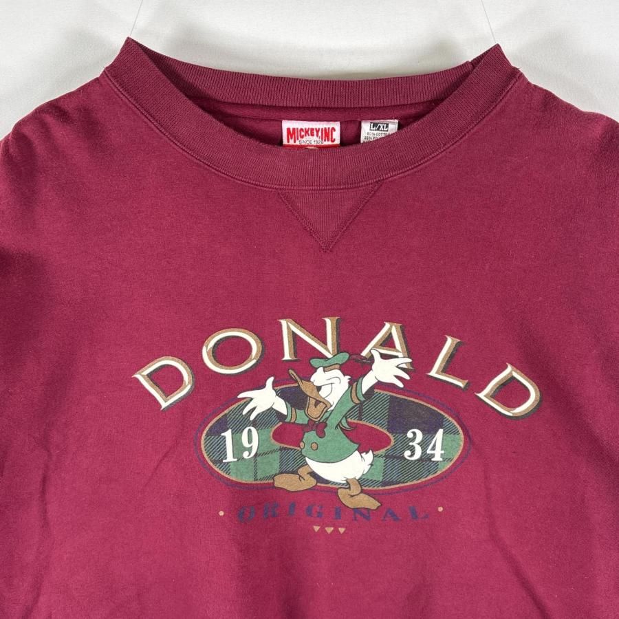 Disney（ディズニー） 古着 スウェット トレーナー クルーネック