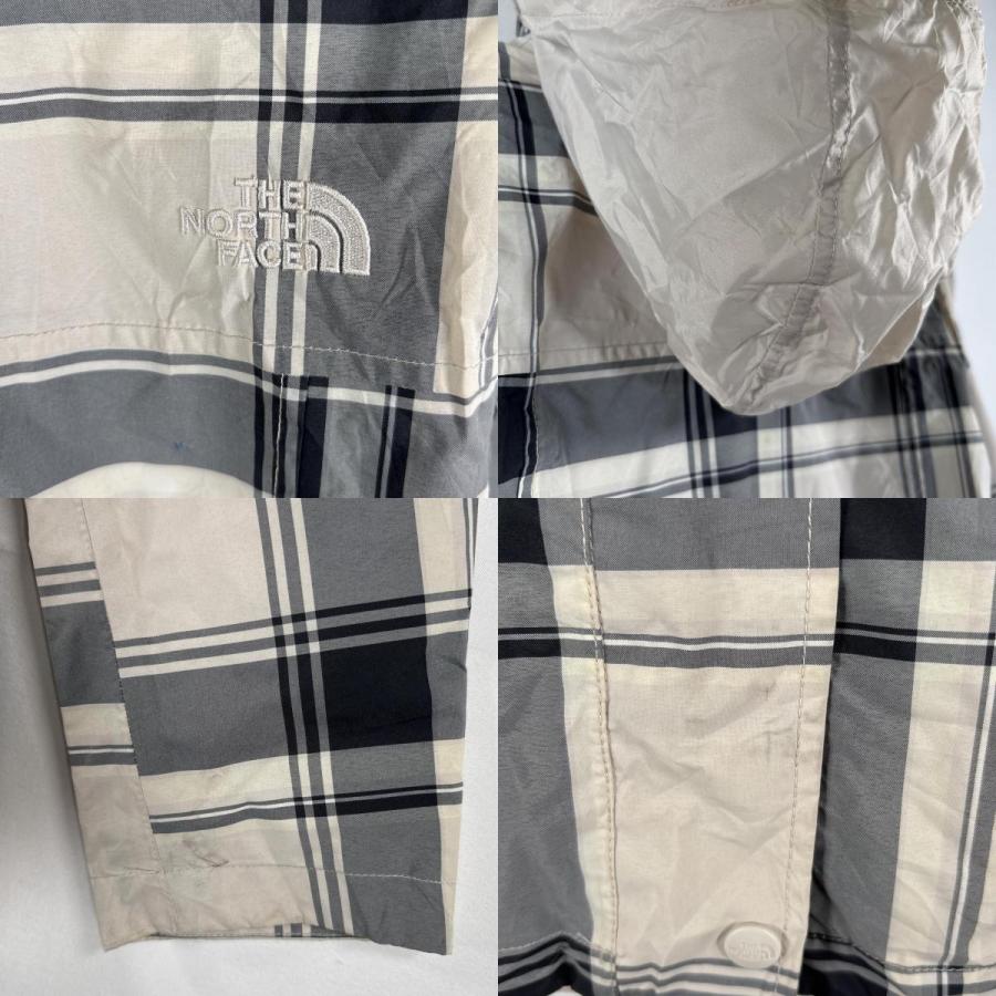 00s THE NORTH FACE ナイロンジャケット　チェック柄　y2k THE NORTH FACE（ザ ノースフェイス） 古着 ナイロンジャケット コート
