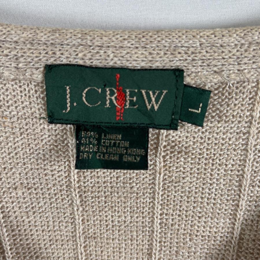 J.CREW（ジェイクルー） 古着 90's/90年代 ニットベスト リネンニット