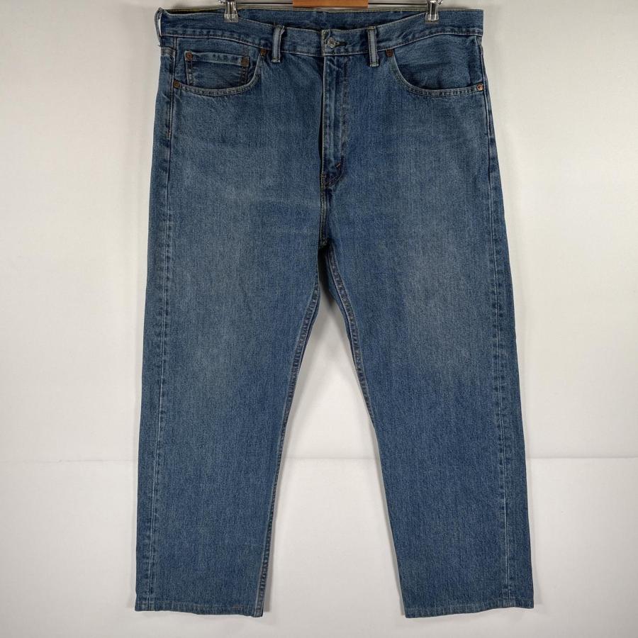 古着 リーバイス Levi's USA製 デニムパンツ 505 ストレート ジーンズ ジーパン 長ズボン 大きいサイズ w40 L30  ブルー メンズ Levi's（リーバイス） 古着 デニムパンツ 505 ストレート ジーパン