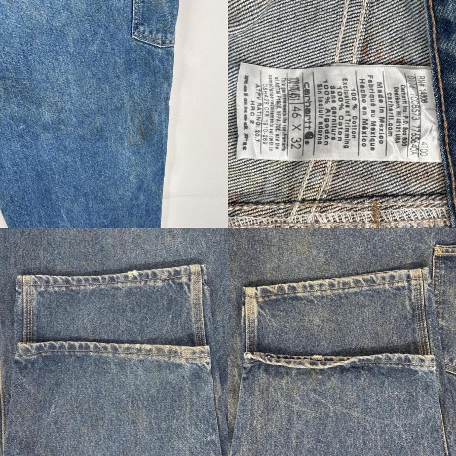 Carhartt（カーハート） 古着 デニムパンツ ダブルニー ペインター