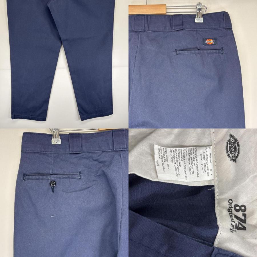 Dickies（ディッキーズ） 古着 ワークパンツ 874 チノパン ジップ 