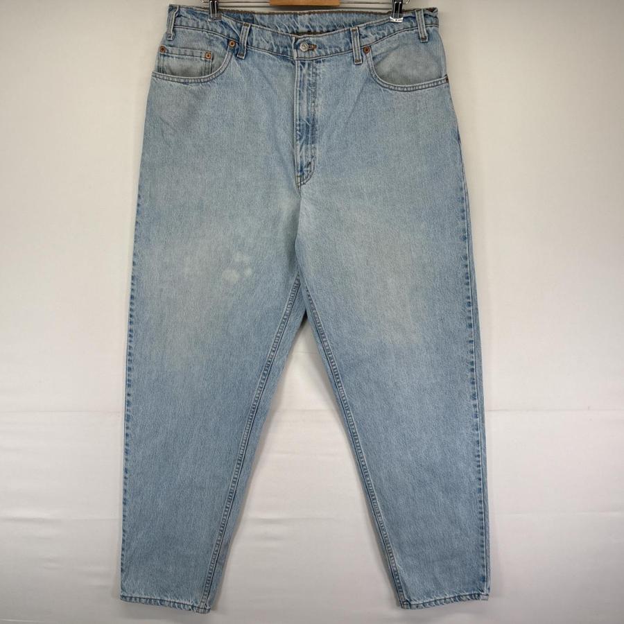 古着 90s/90年代 リーバイス Levis USA製 デニムパンツ 560 テーパード バギー ジーンズ ジーパン 色落ち w38 L34  ブルー メンズ Levi's（リーバイス） 古着 90's/90年代 Levi's USA製 デニムパンツ