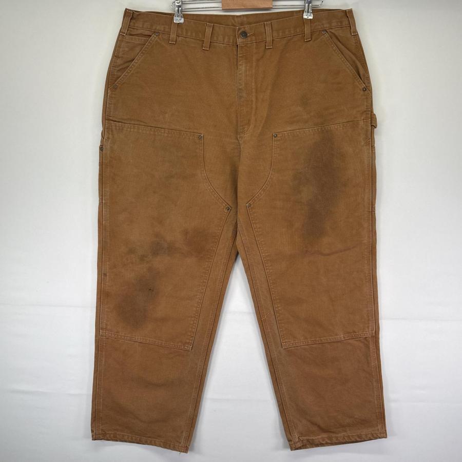 【希少✨】Carhartt ダブルニー ビックサイズ カーハートw44 W44】 USA古着 USA製カーハート Carhartt ペインターパンツ ダブルニー