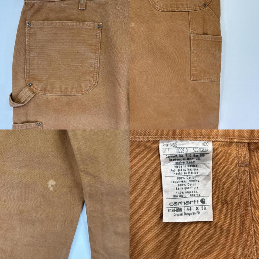 【希少✨】Carhartt ダブルニー ビックサイズ カーハートw44 W44】 USA古着 USA製カーハート Carhartt ペインターパンツ ダブルニー