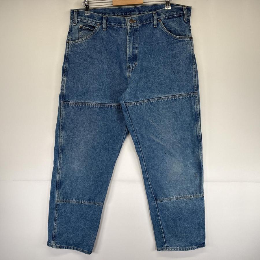 Dickies（ディッキーズ） 古着 デニムパンツ ダブルニー サイド 