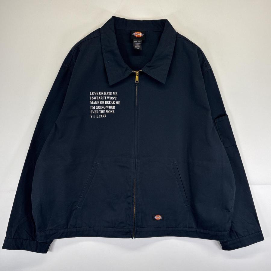 Dickies（ディッキーズ） 古着 ワークジャケット フルジップ 大きい 
