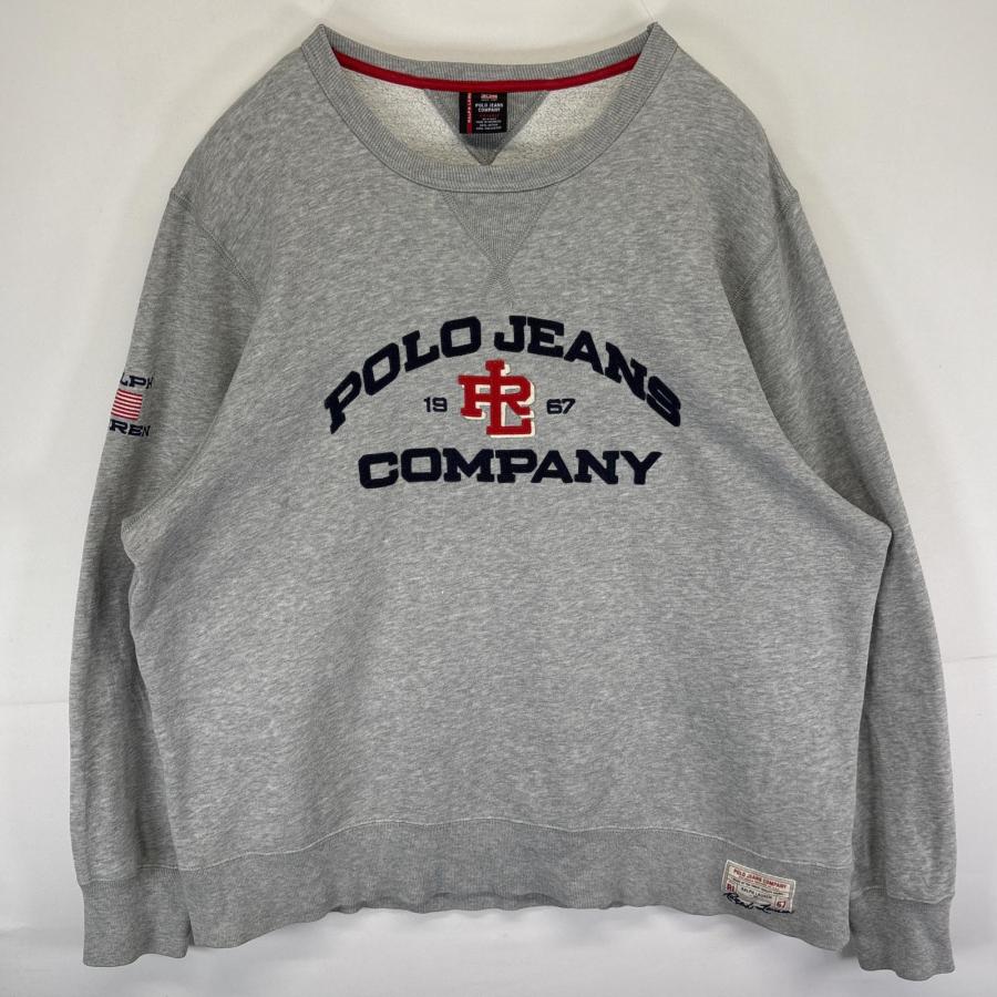 古着 ポロジーンズカンパニー POLO JEANS COMPANY スウェット 