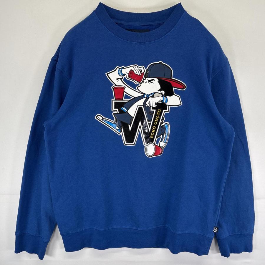 古着 エコー ECKO UNLTD スウェット トレーナー クルーネック プル 
