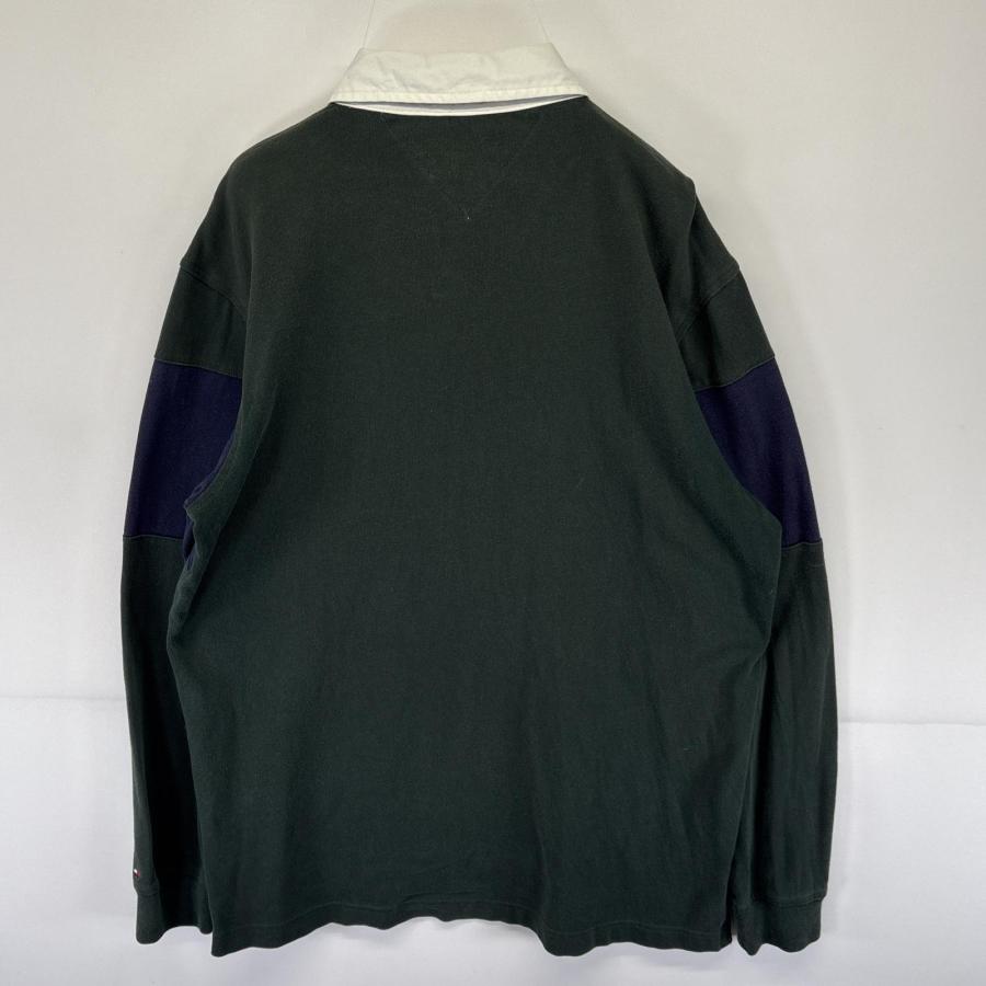 古着 トミーヒルフィガー TOMMY HILFIGER 長袖 ラガーシャツ