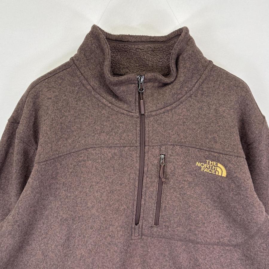ノースフェイス ハーフジップ フリーストレーナー ハイネック Mサイズ ベージュ THE NORTH FACE - ノースフェイス ハーフジップ フリーストレーナー