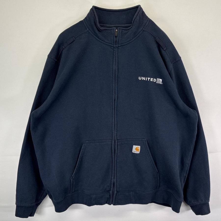 Carhartt 古着 カーハート スウェット フルジップ トレーナー