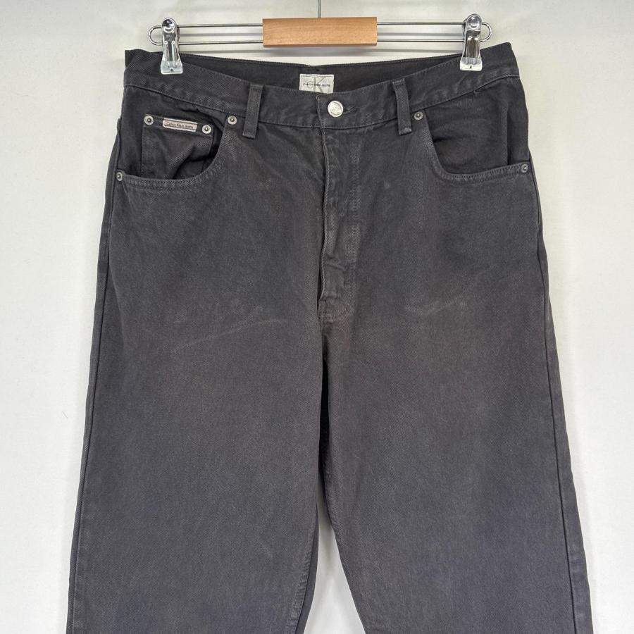 古着 カルバンクライン Calvin Klein デニムパンツ テーパード