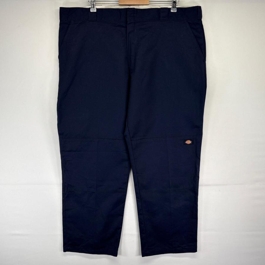 ディッキーズ ワークパンツ ネイビーチノパン 古着 W40 L30 Dickies 