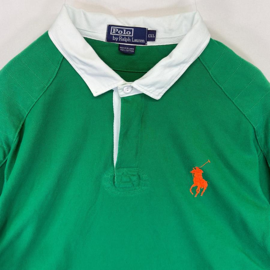 古着 ポロバイラルフローレン Polo by Ralph Lauren 長袖 ラガーシャツ