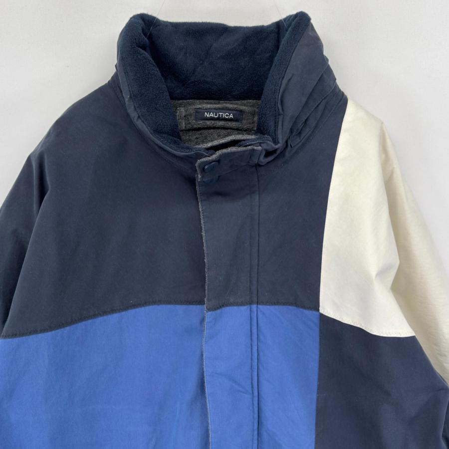 古着 ノーティカ NAUTICA ナイロンジャケット ブルゾン リバーシブル