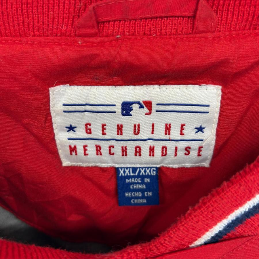 カージナルスナイロンプルオーバー 古着 GENUINE MERCHANDISE ナイロンジャケット MLB カージナルス プル