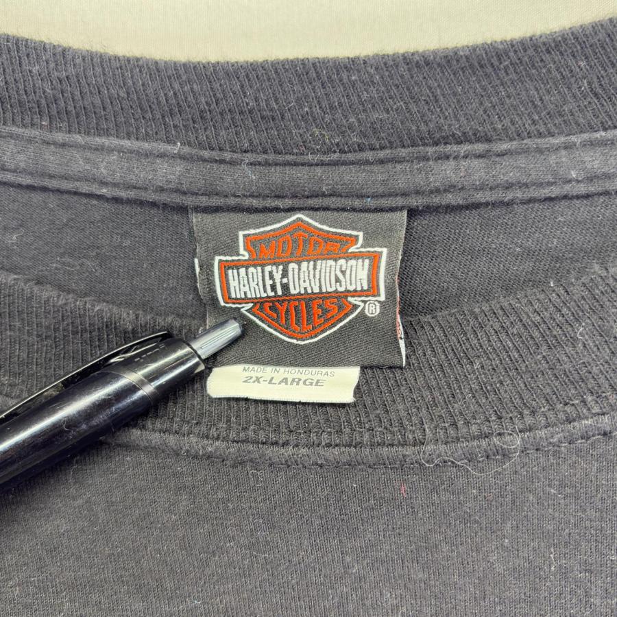 古着 ハーレーダビッドソン HARLEY DAVIDSON 長袖Tシャツ スカル