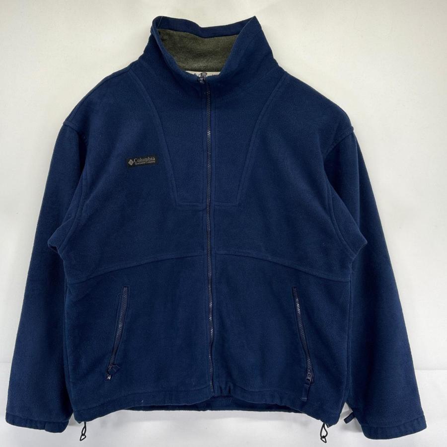 Columbia（コロンビア） 古着 フリースジャケット フルジップ 