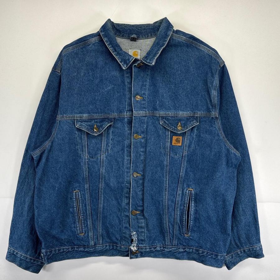 Carhartt（カーハート） 古着 Carhartt USA製 デニムジャケット 大きい