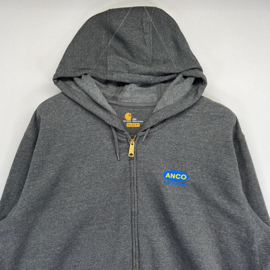 Carhartt（カーハート） 古着 パーカー 大きいサイズ フルジップ 企業
