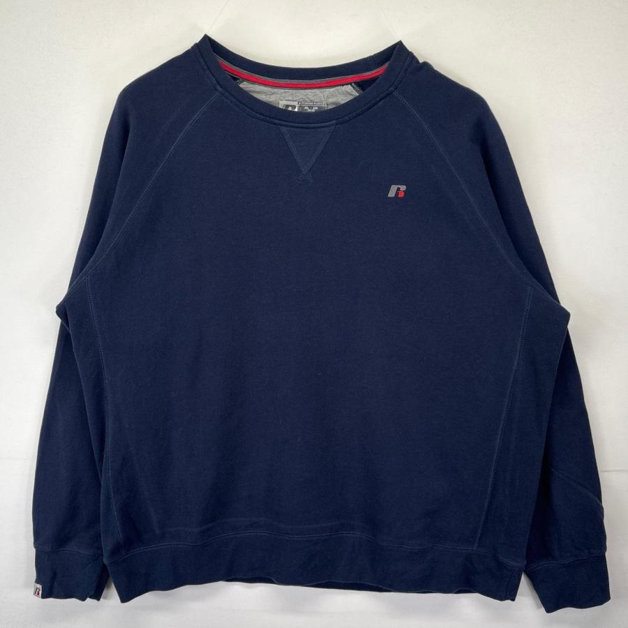 古着 ラッセル Russell スウェット 大きいサイズ クルーネック 