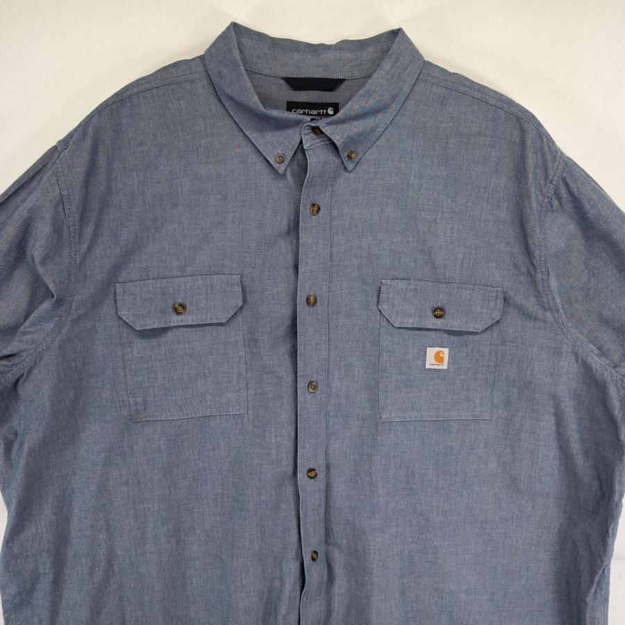 Carhartt（カーハート） 古着 半袖シャツ ワンポイントロゴデザイン