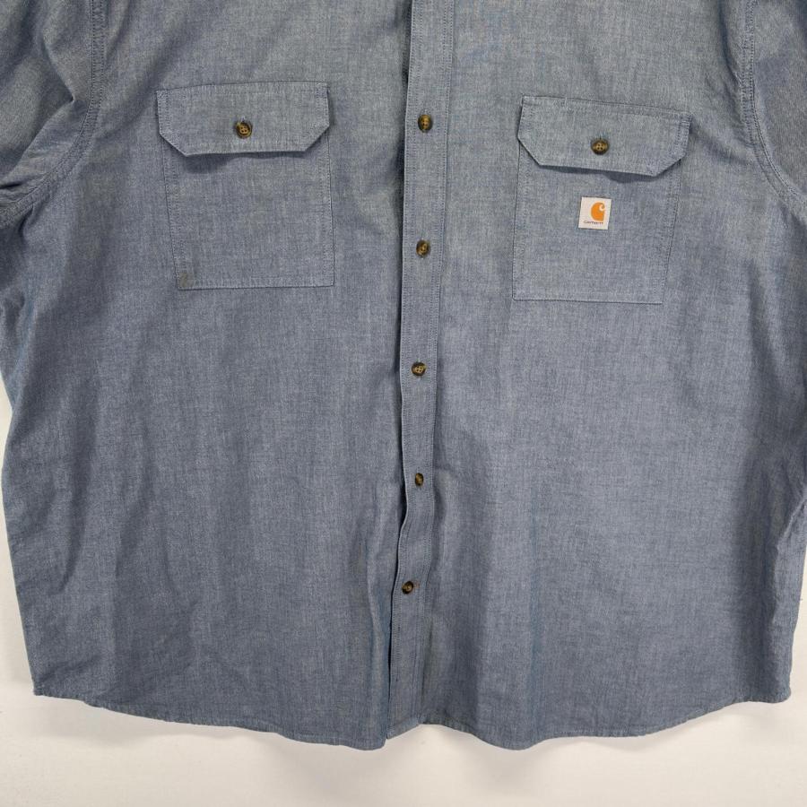 Carhartt（カーハート） 古着 半袖シャツ ワンポイントロゴデザイン
