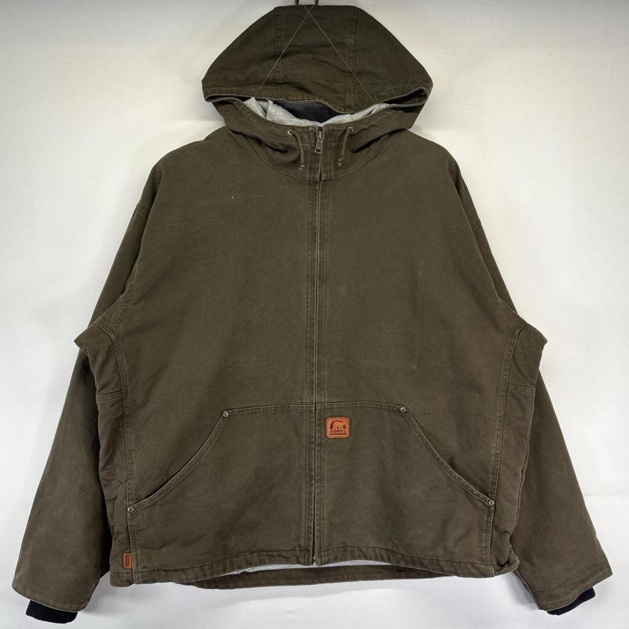 SOREL ダックジャケット　ワークジャケット 古着 ソレル SOREL ワークジャケット 大きいサイズ アクティブ