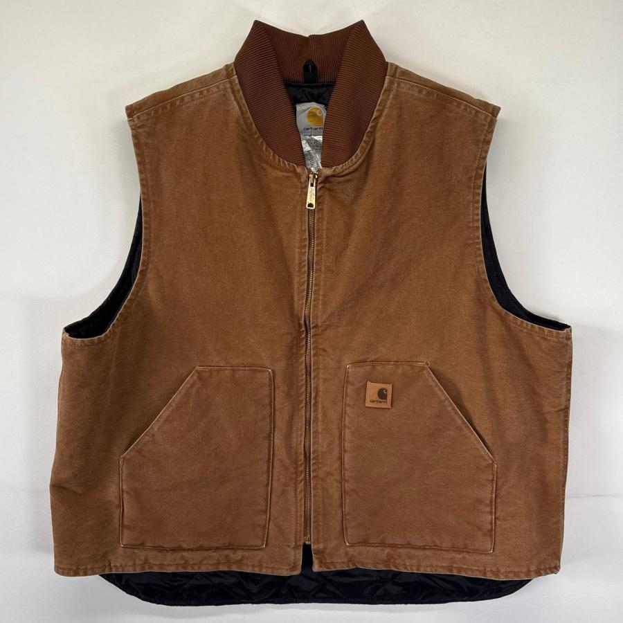Carhartt（カーハート） 古着 ベスト 大きいサイズ ダック地