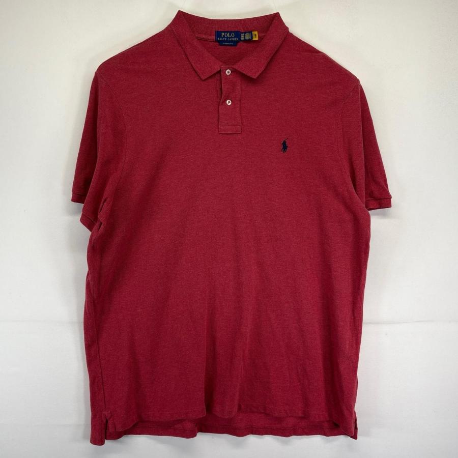 Ralph Lauren ポロシャツ 古着 Lサイズ POLO RALPH LAUREN（ポロ・ラルフローレン） 古着 ポロシャツ 大きい