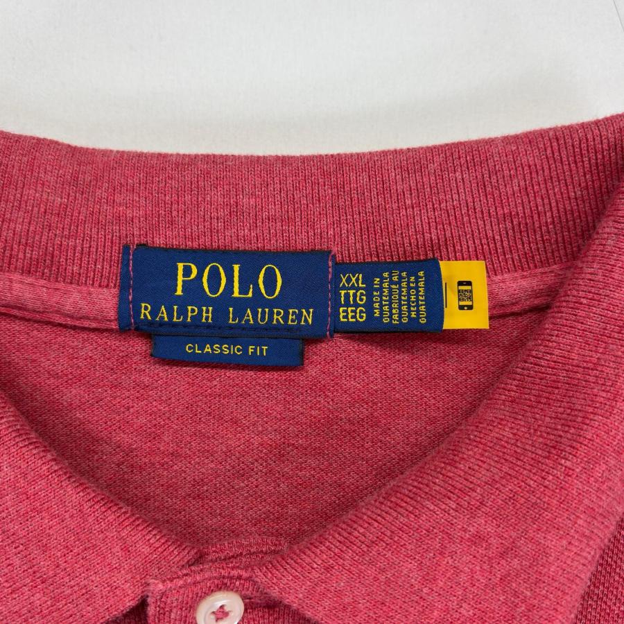 Ralph Lauren ポロシャツ 古着 Lサイズ POLO RALPH LAUREN（ポロ・ラルフローレン） 古着 ポロシャツ 大きい