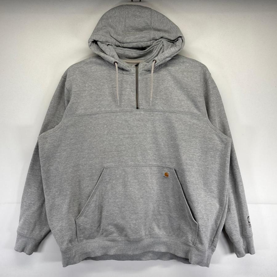 Carhartt（カーハート） 古着 パーカー 大きいサイズ ハーフジップ 