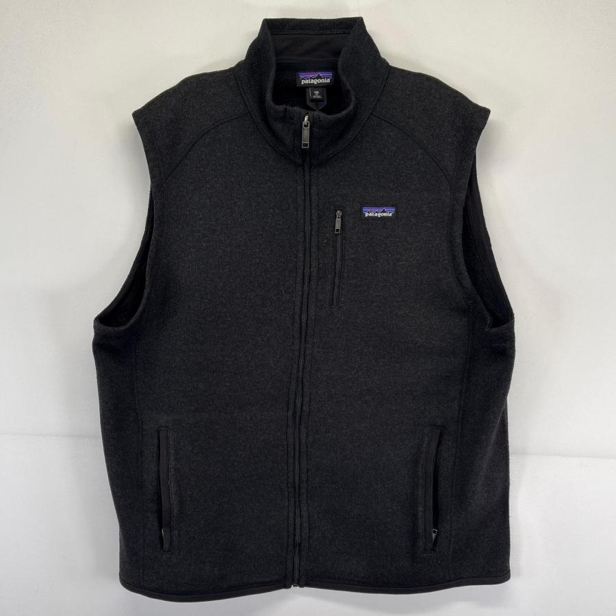 patagoniaパタゴニア　ベターセーター　ベスト　ブラック　XL　未使用 patagonia（パタゴニア） 古着 ベスト 大きいサイズ ベターセーター