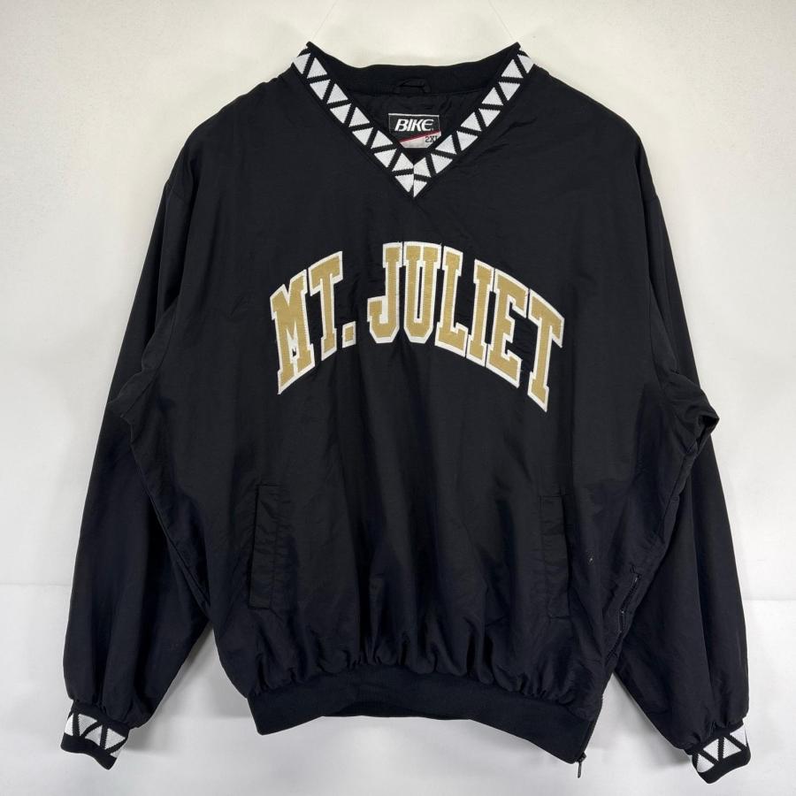 古着 バイク BIKE ナイロンジャケット 大きいサイズ ナイロンプル