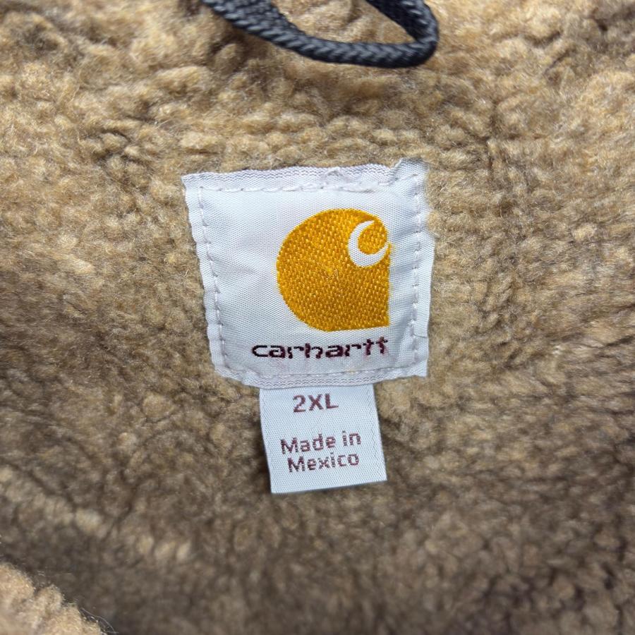 Carhartt（カーハート） 古着 ベスト 大きいサイズ ダック地 裏地ボア