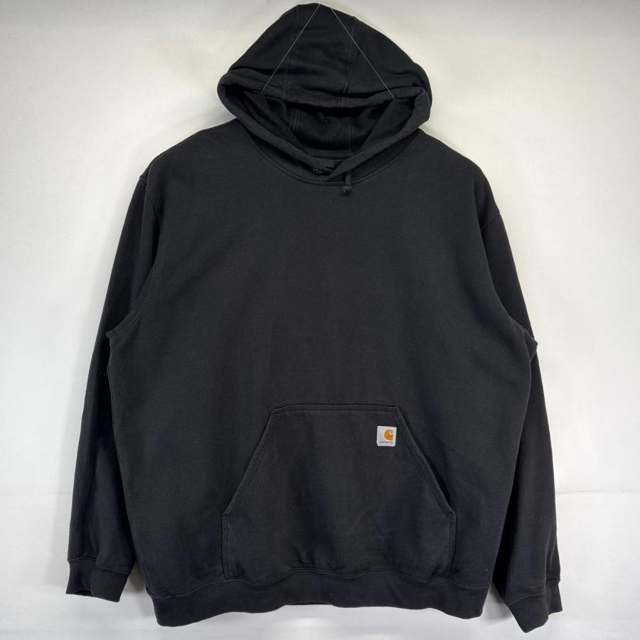 Carhartt（カーハート） 古着 パーカー 大きいサイズ 袖ロゴプリント