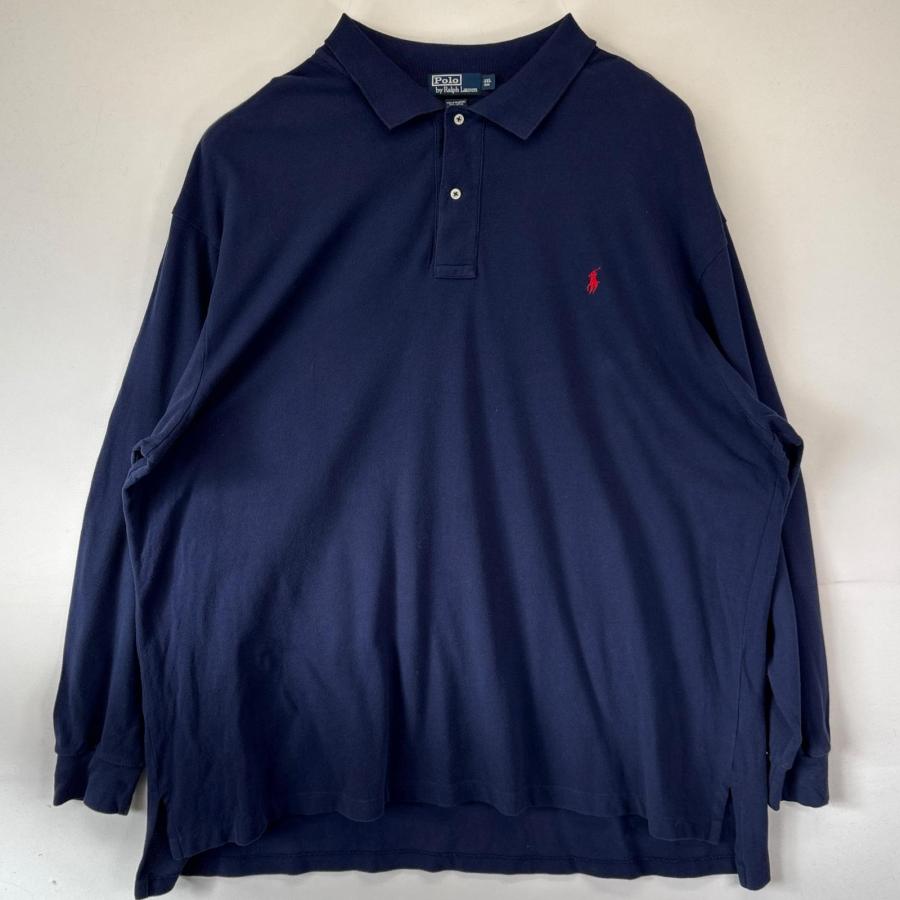 古着 ポロバイラルフローレン Polo by Ralph Lauren 長袖 ポロシャツ