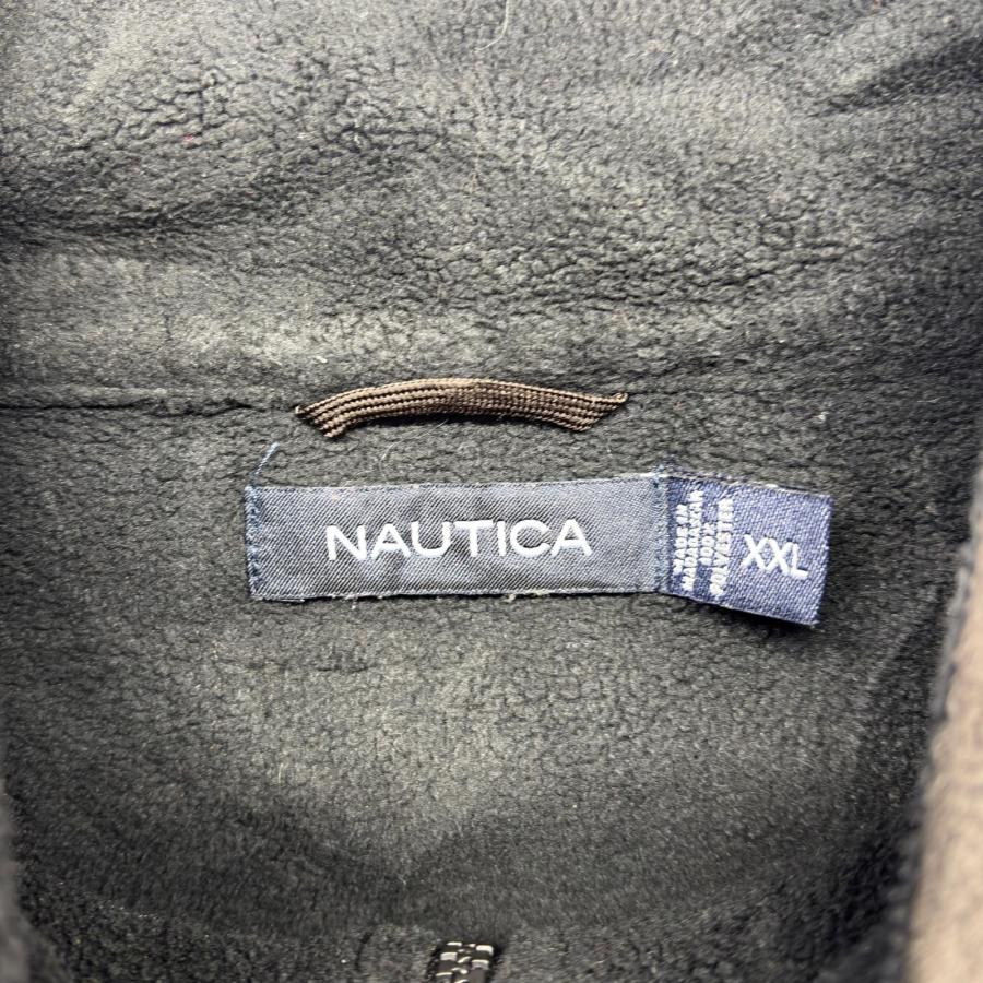 古着 ノーティカ NAUTICA フリースジャケット 大きいサイズ ハーフ 