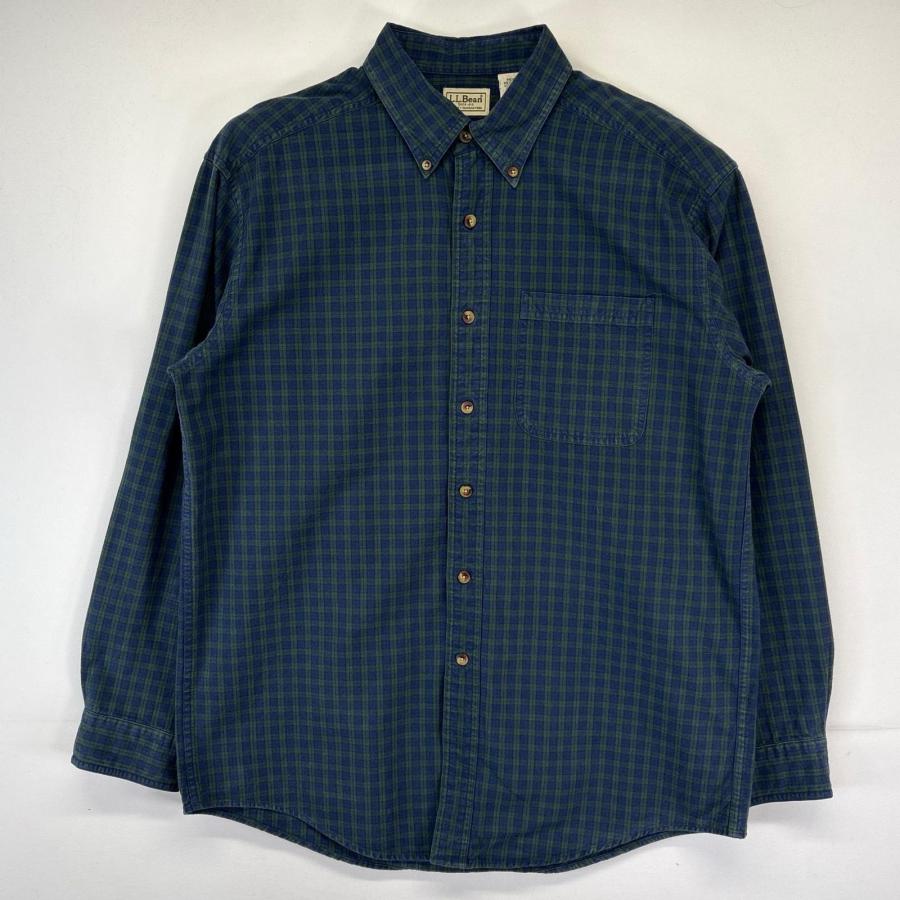 L.L.Bean（エルエルビーン） 古着 長袖シャツ ボタンダウンシャツ 