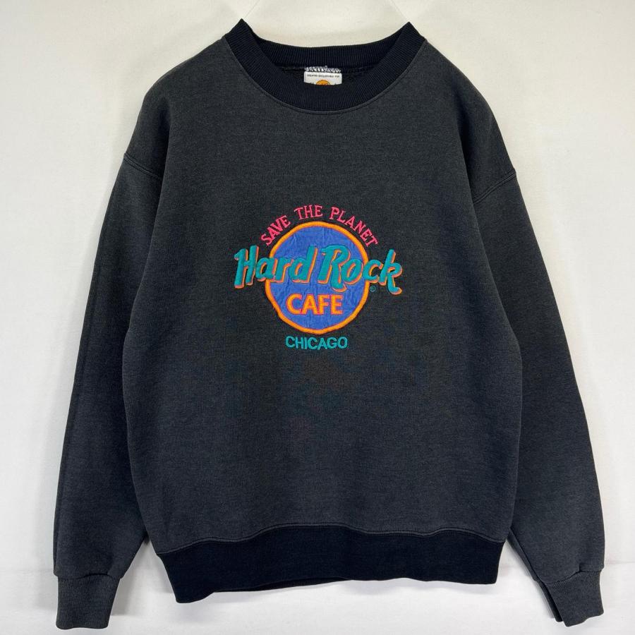 【USA製古着】ハードロックカフェ　トレーナースウェット 90sサンフランシスコ 古着 90's/90年代 ハードロックカフェ Hard Rock Cafe USA製